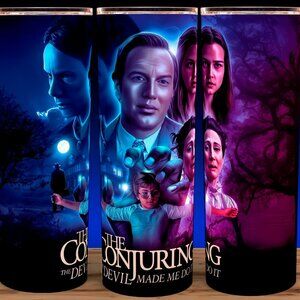 The Conjuring The Devil Made Me Do It Horror Movie Cup Mug Tumbler 20oz